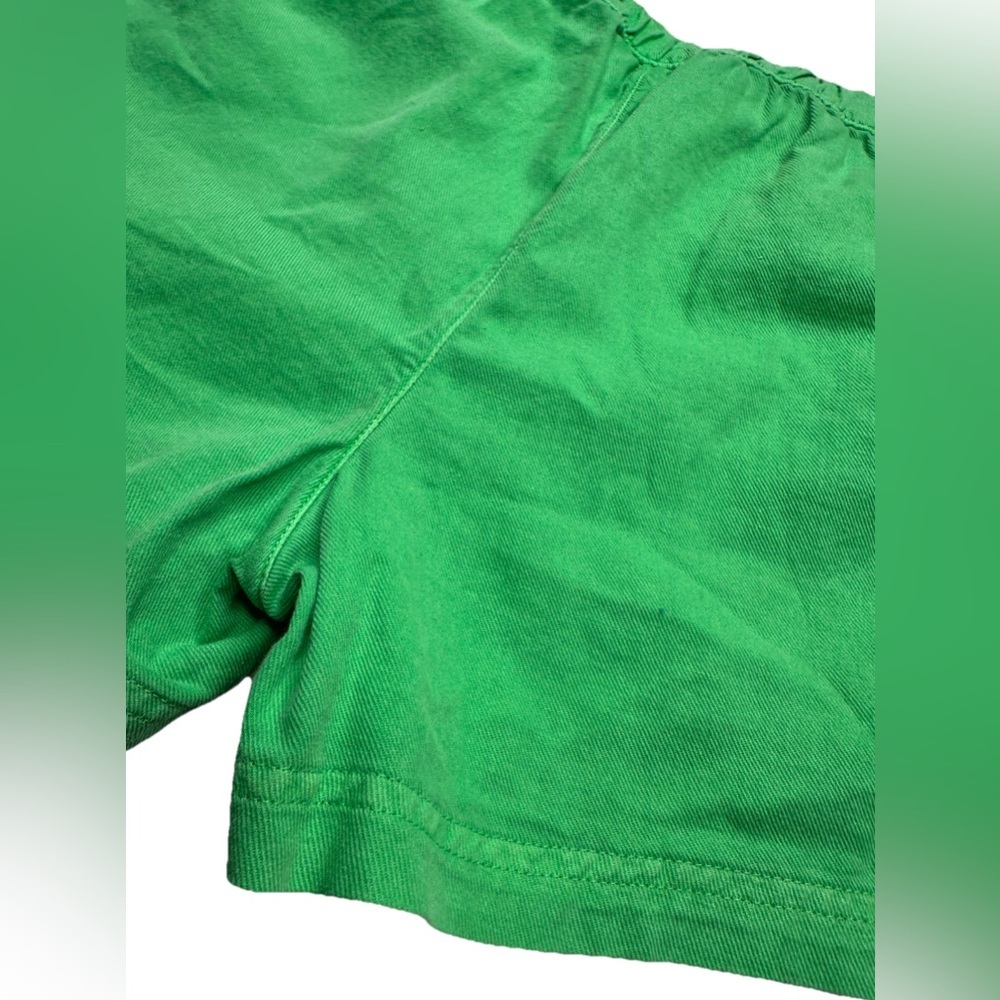 Girls Shorts Elastic Waist Band Kids Size Xl Summer Vibe Green - Picture 9 of 11